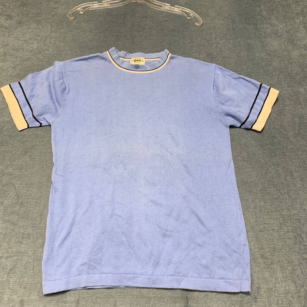 BNN Outfitters T Shirt Womens One Size Blue Short Sleeve Crew Neck Pullover